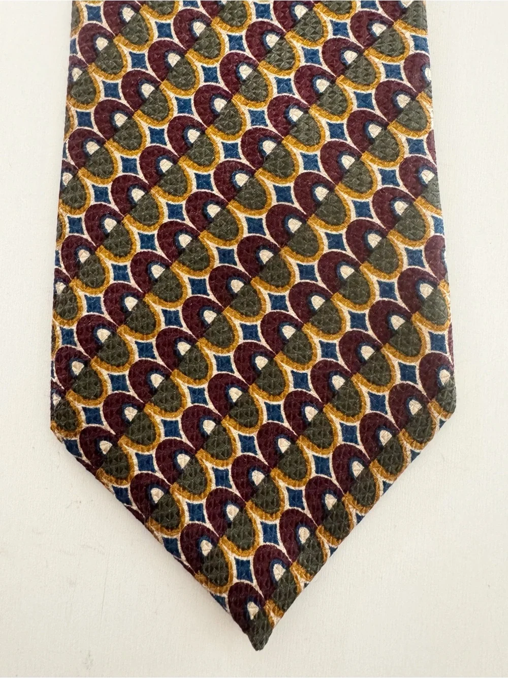 Vintage Frank Stella Ltd. Richel Silk Tie